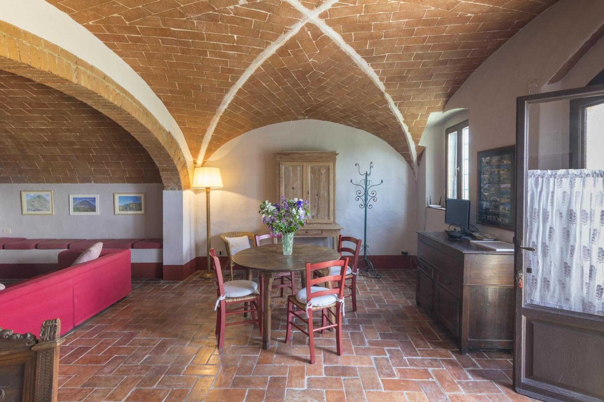 Querceto  Castello Ginori Di Querceto 아파트 객실 사진