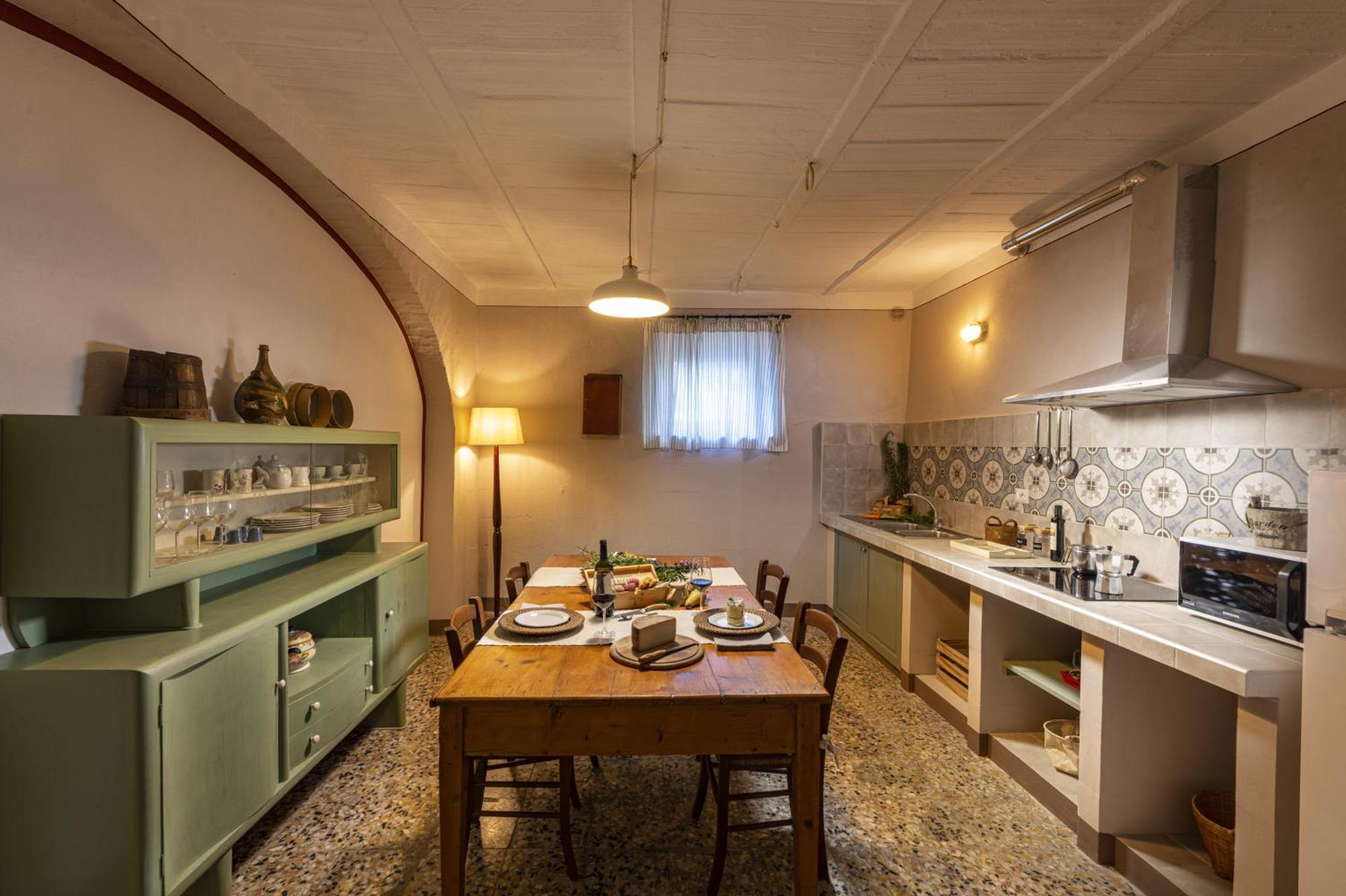 Querceto  Castello Ginori Di Querceto 아파트 객실 사진