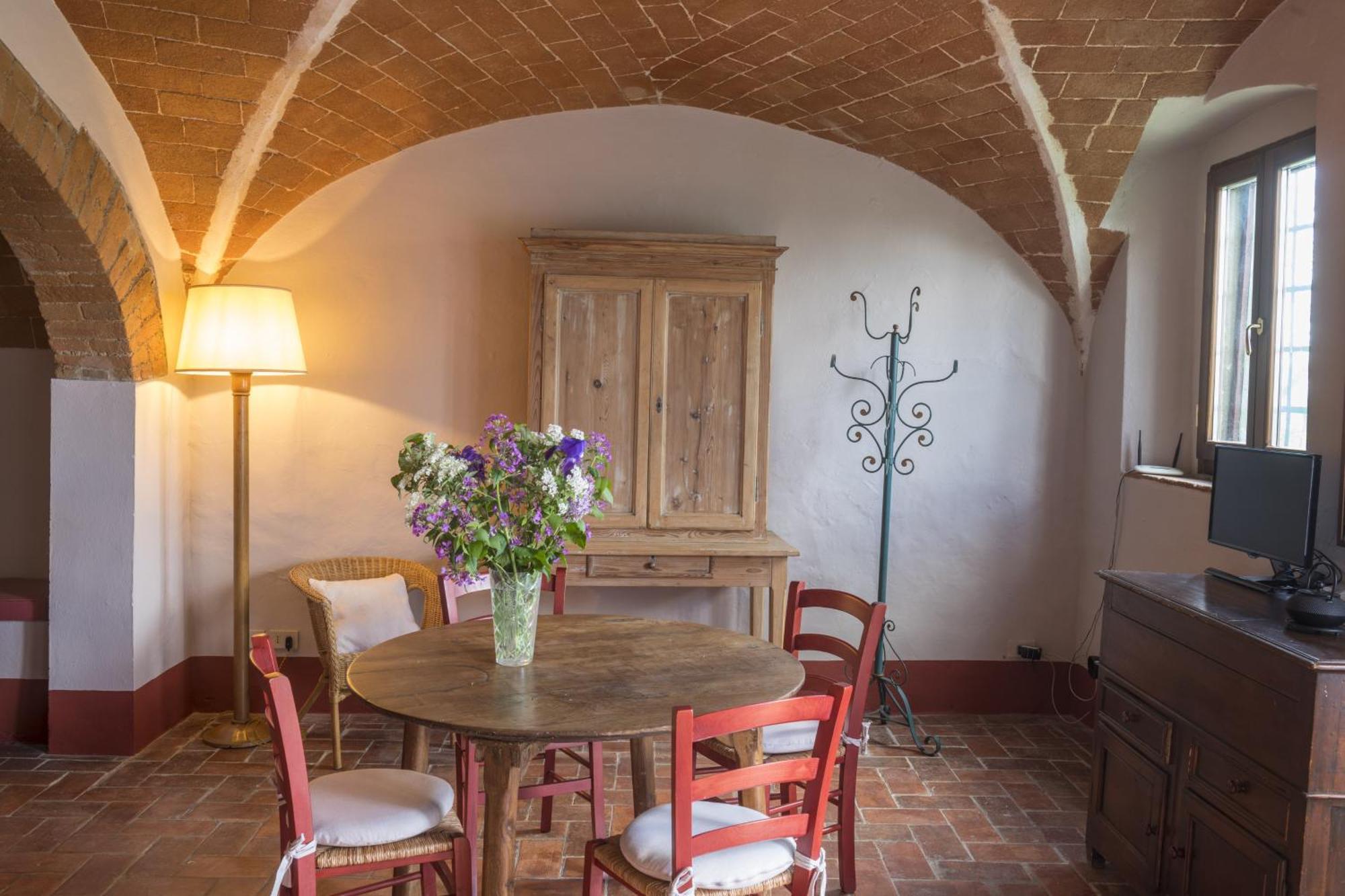 Querceto  Castello Ginori Di Querceto 아파트 객실 사진